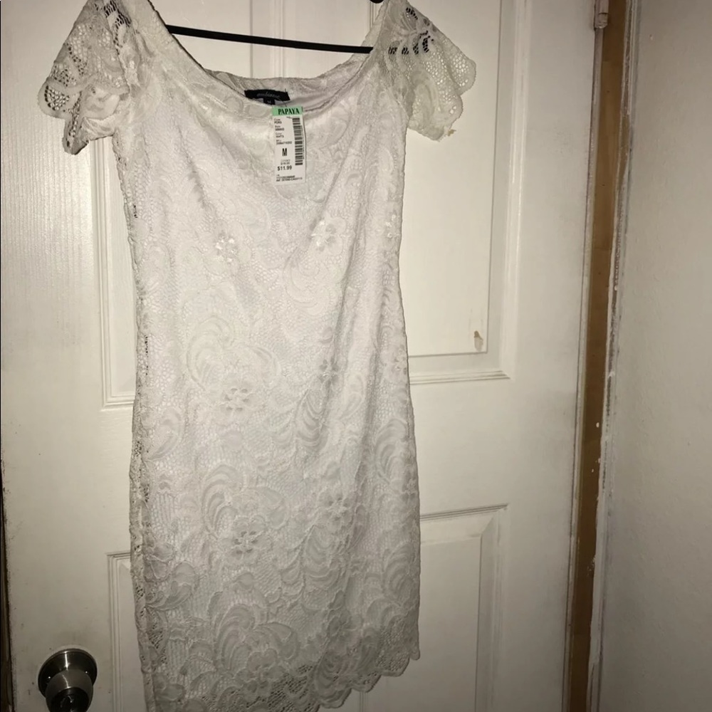 Off shoulder dress